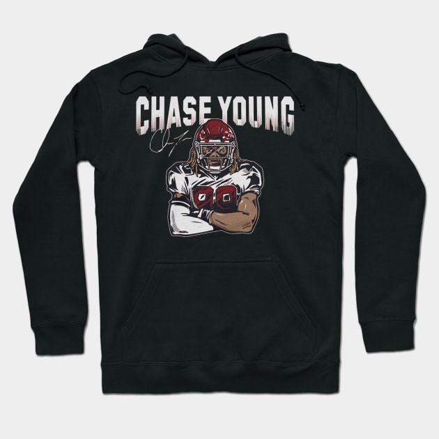 Chase Young Pose Hoodie by Chunta_Design